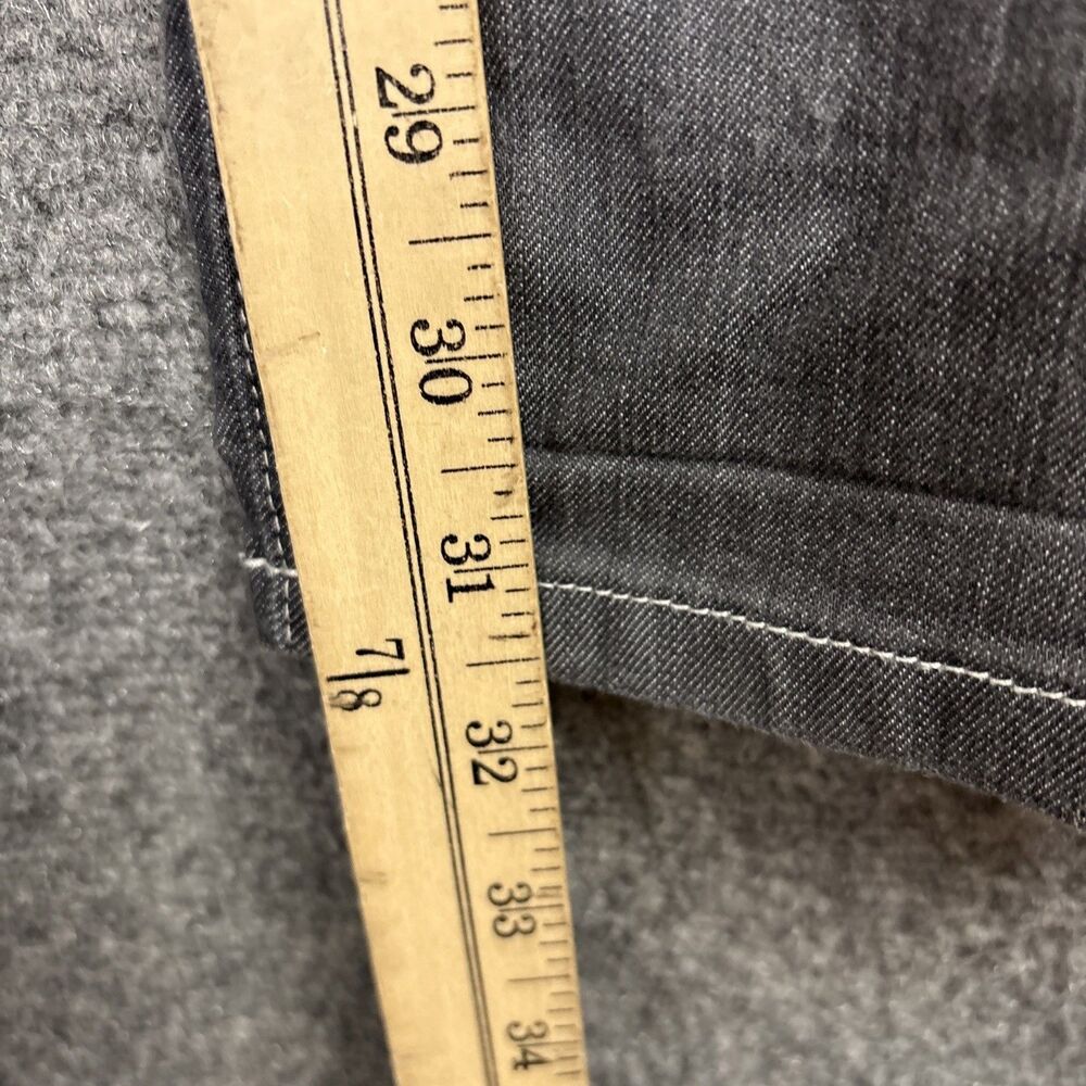 prAna Jeans Womens Size 8 Grey Straight Stretch Modern - Picture 7 of 14